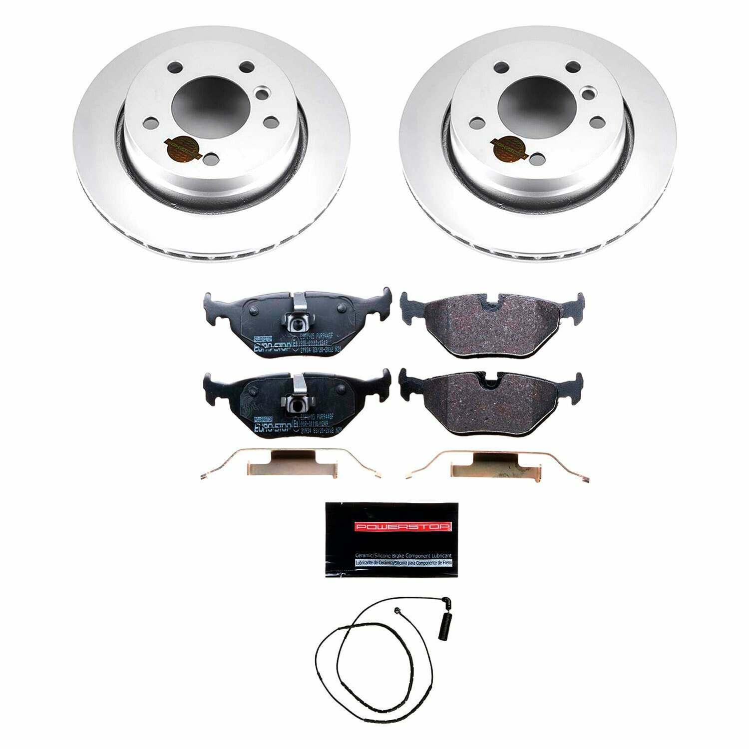 Power Stop 2000 BMW 323Ci Rear Euro-Stop Brake Kit - ESK613