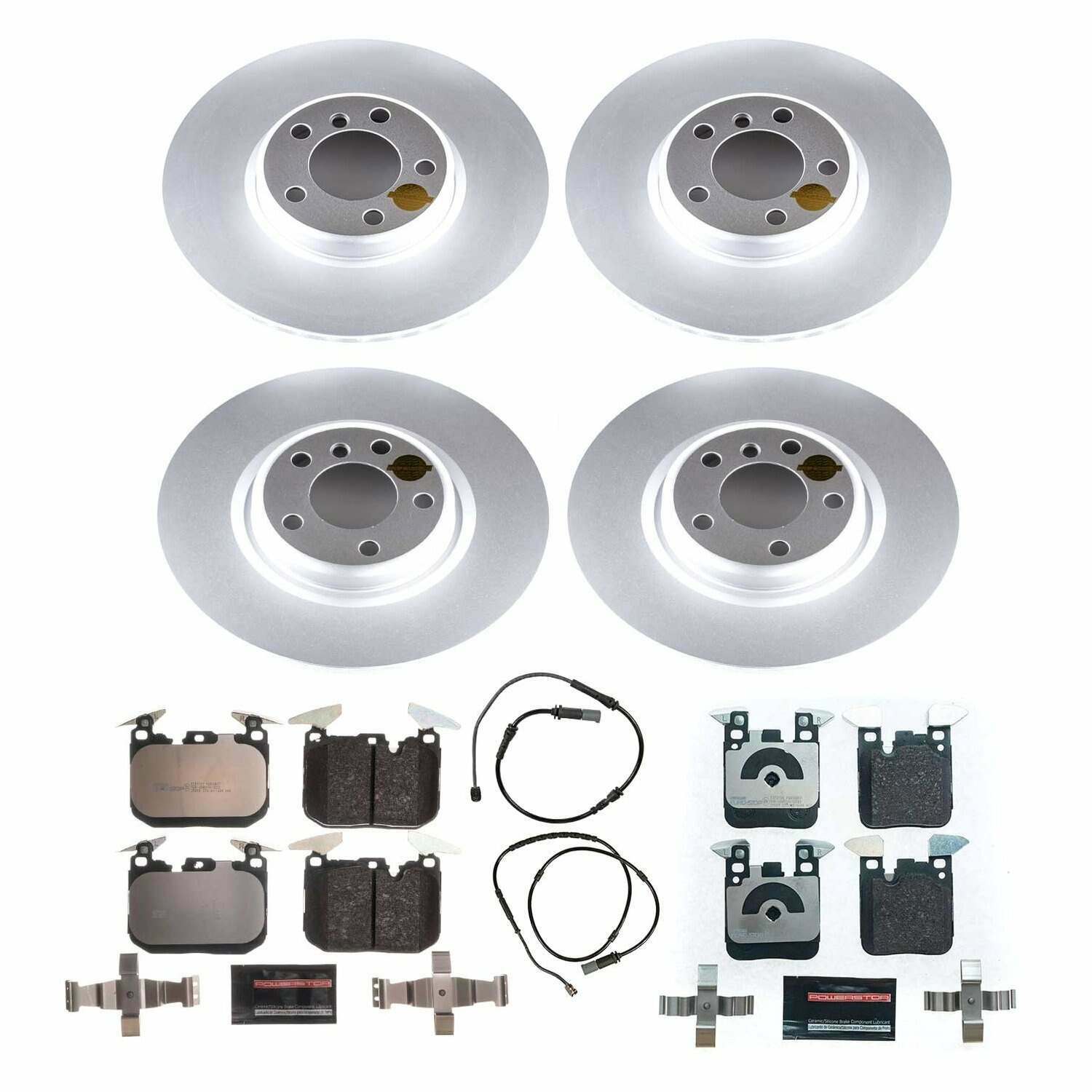 Power Stop 14-16 BMW 228i Front & Rear Euro-Stop Brake Kit - ESK6655