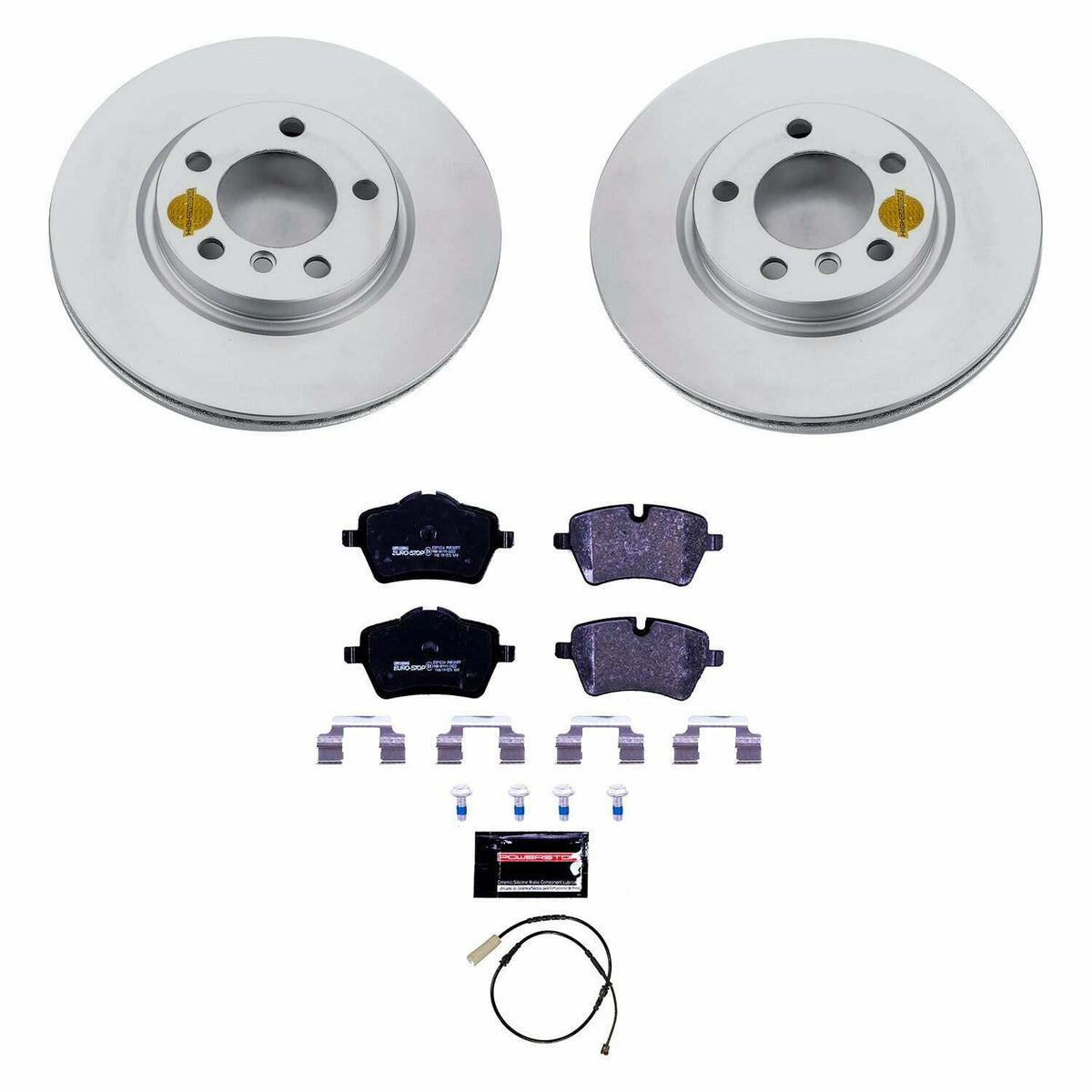 Power Stop 11-16 Mini Cooper Countryman Front Euro-Stop Brake Kit - ESK6665