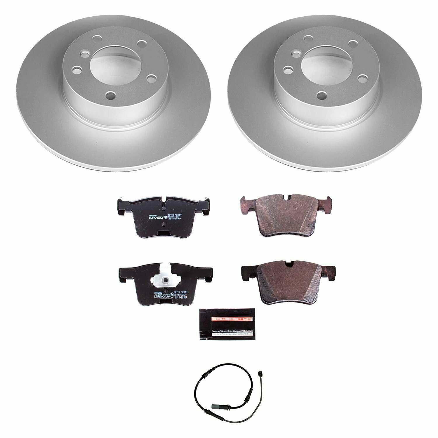 Power Stop 14-16 BMW 228i Front Euro-Stop Brake Kit - ESK6743