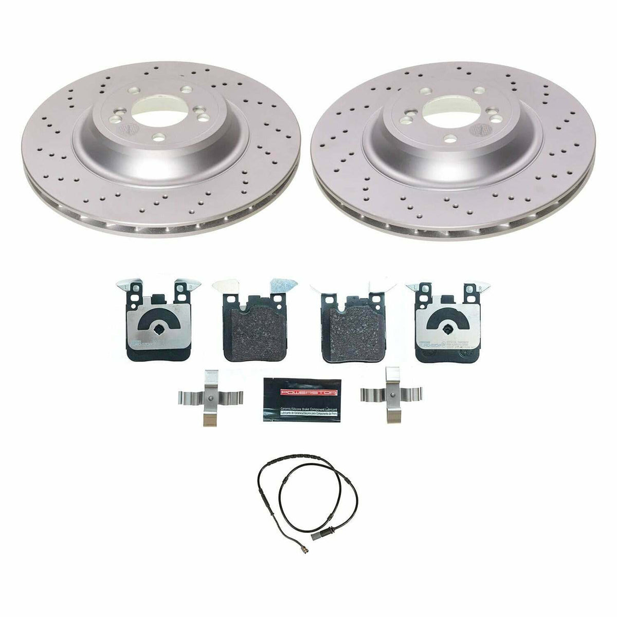 Power Stop 16-18 BMW M2 Rear Eurostop Brake Kit - ESK7019