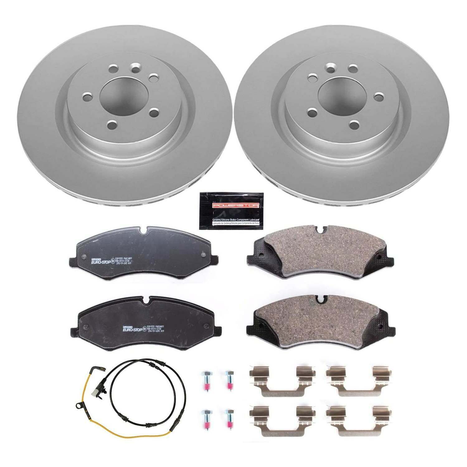 Power Stop 2017 Land Rover Discovery Front Euro-Stop Brake Kit - ESK7079