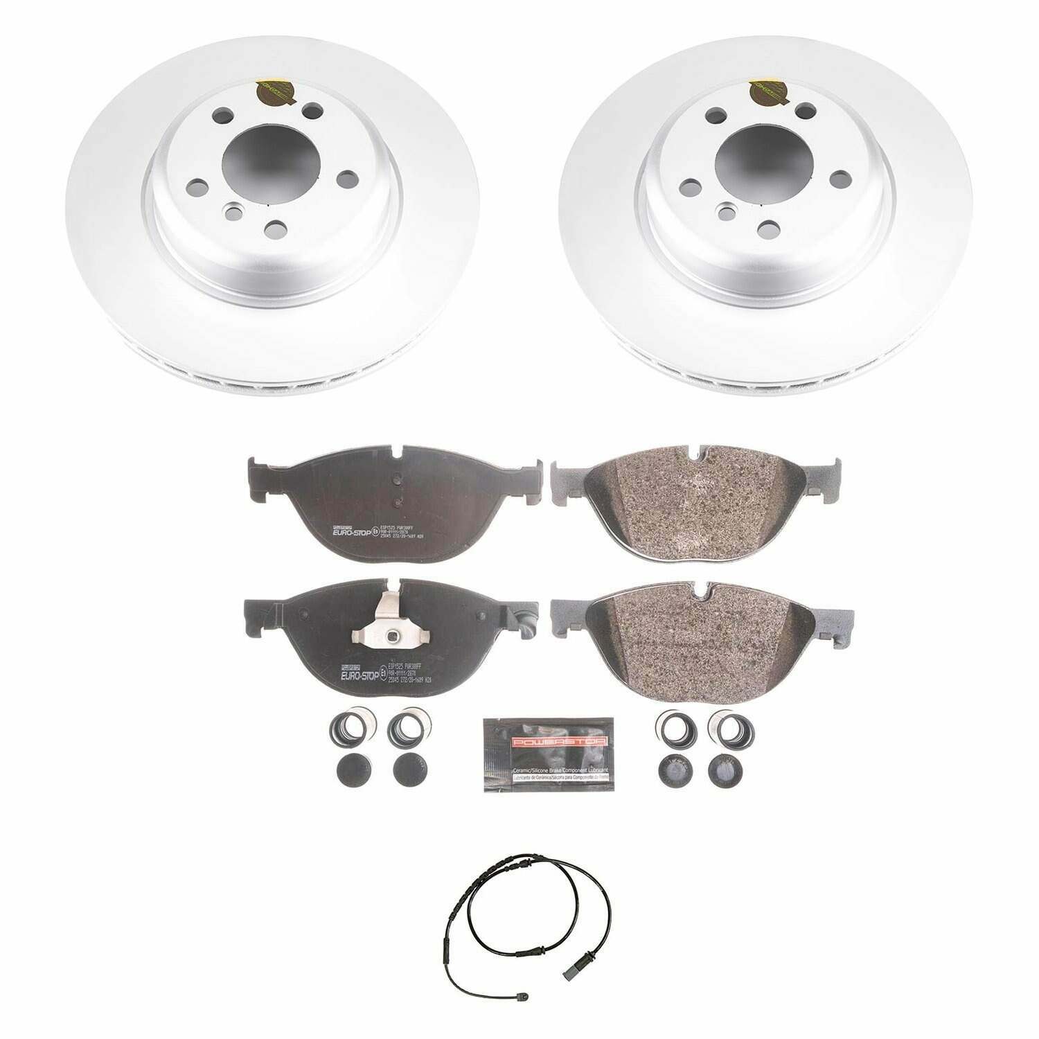 Power Stop 12-13 BMW 528i Front Euro-Stop Brake Kit - ESK7162