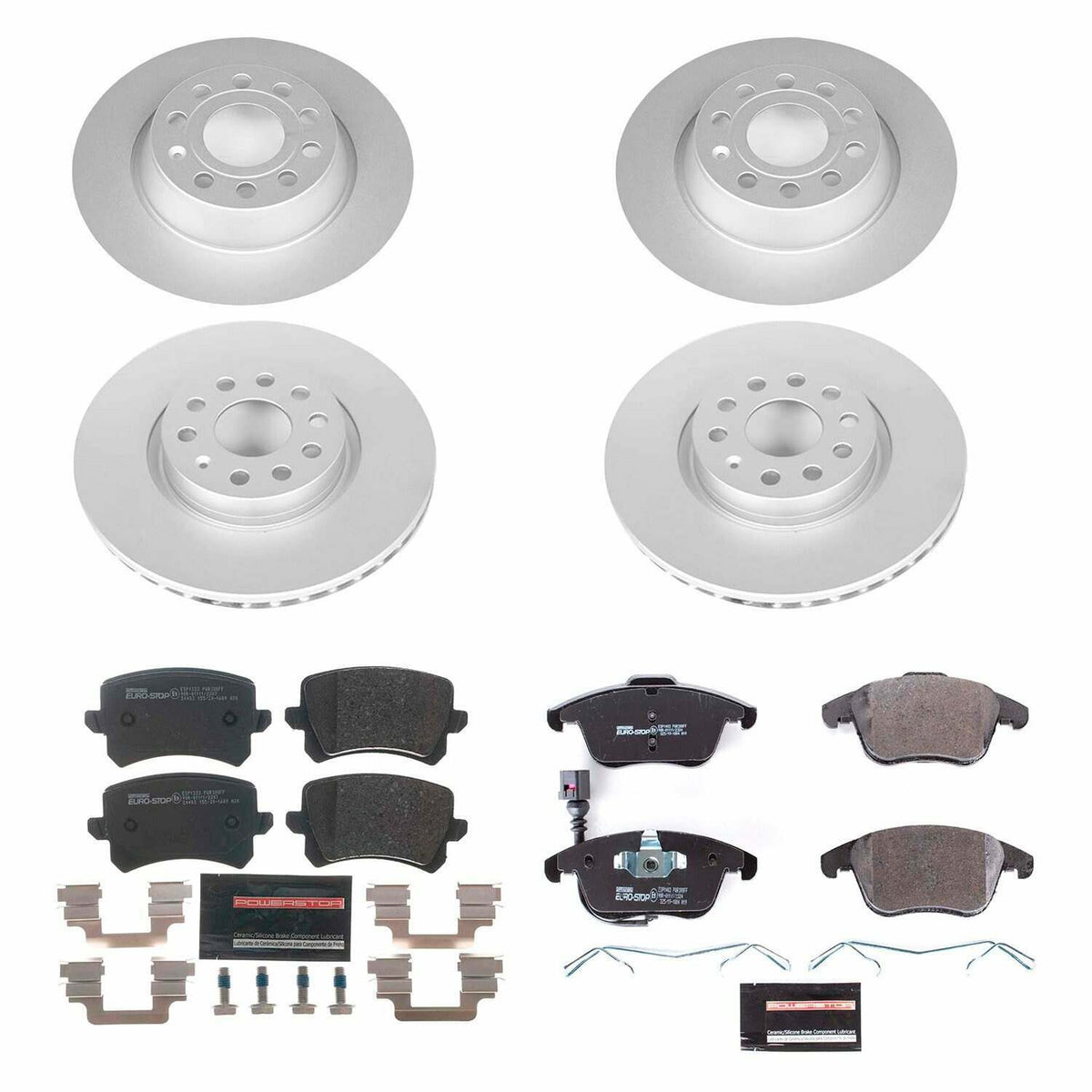 Power Stop 2015 Audi Q3 Front & Rear Euro-Stop Brake Kit - ESK7339