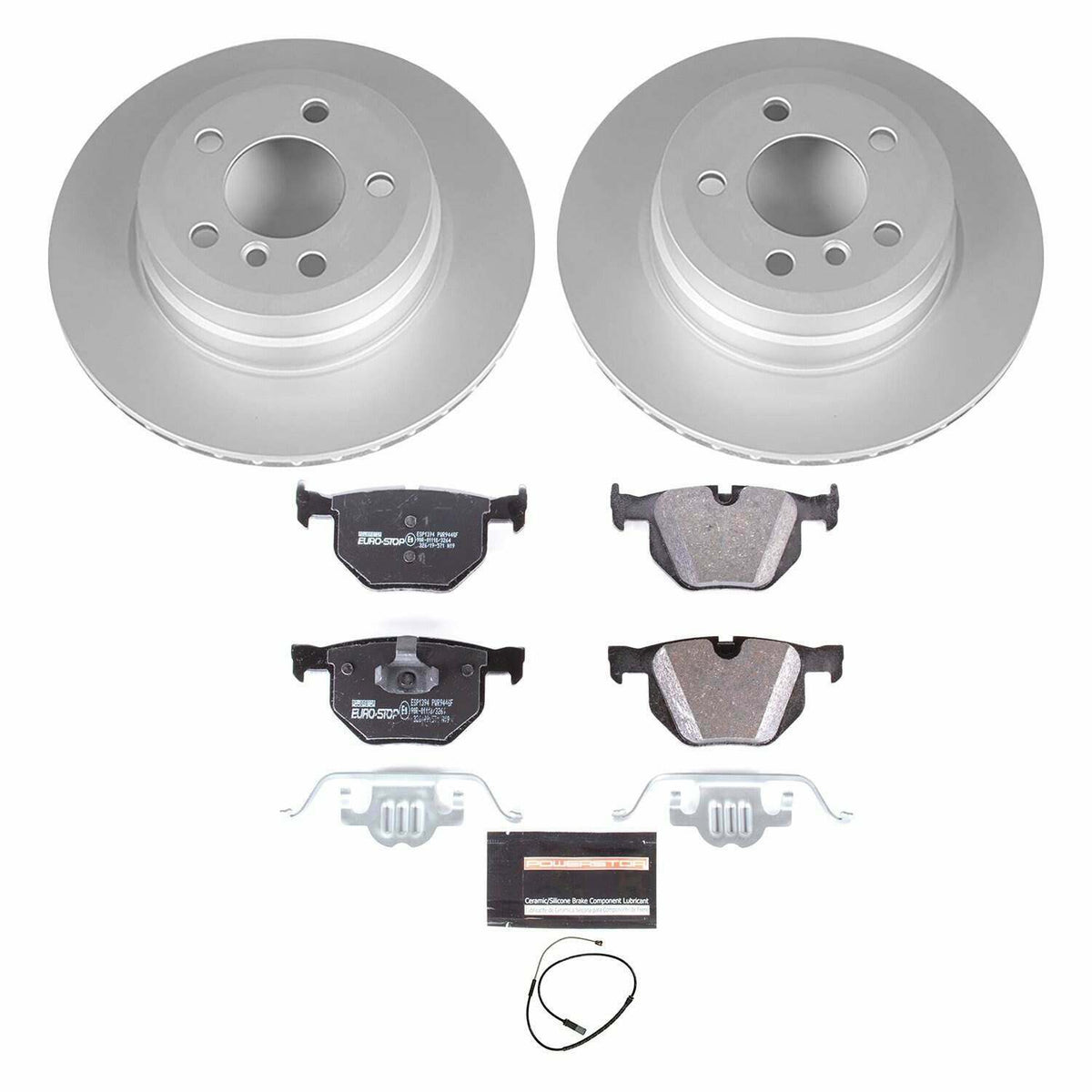Power Stop 16-18 BMW X5 Rear Euro-Stop Brake Kit - ESK7429