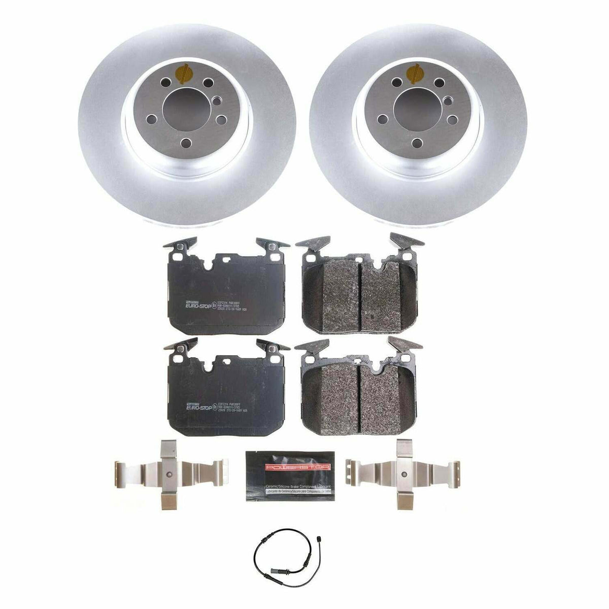 Power Stop 12-15 BMW 335i Front Euro-Stop Brake Kit - ESK7435