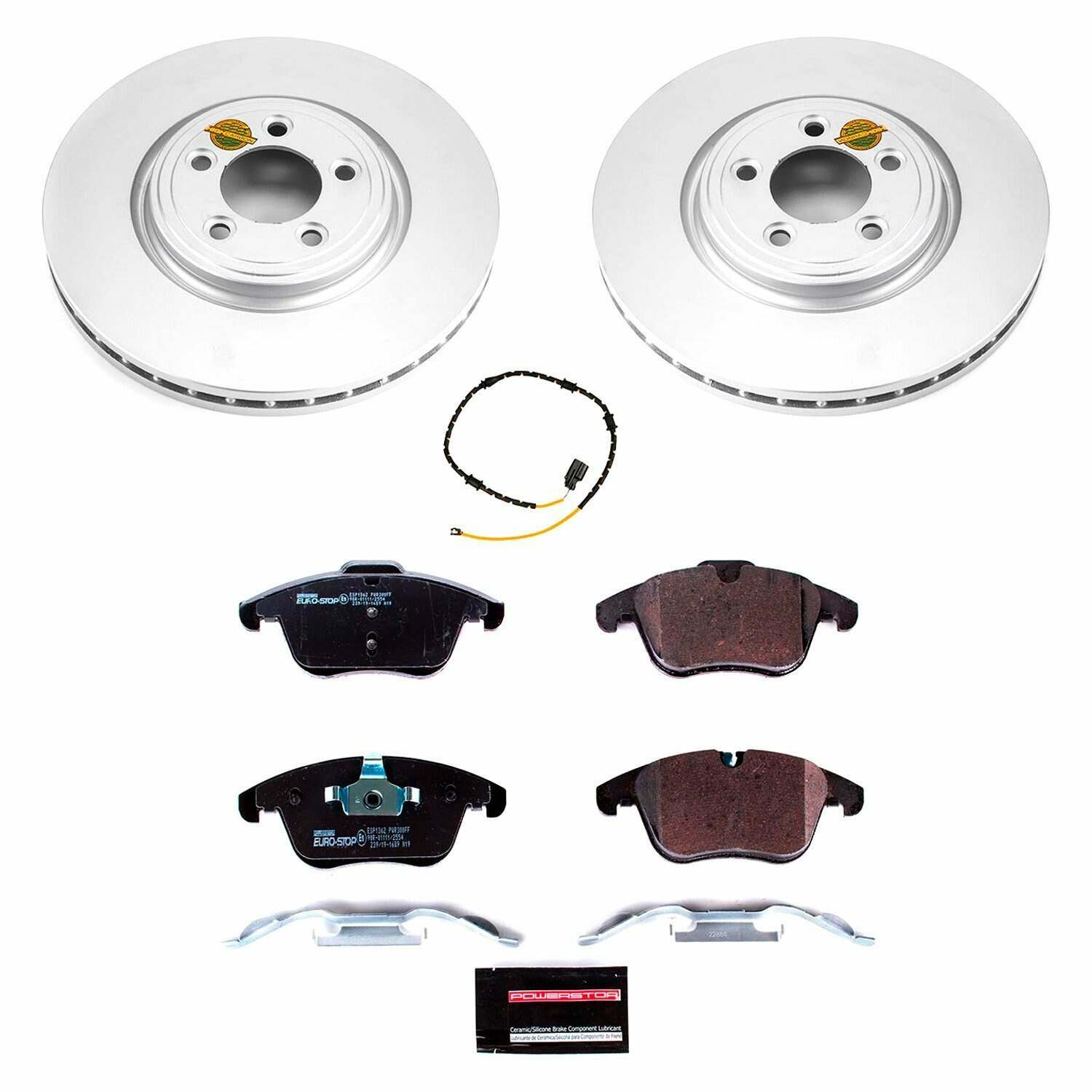 Power Stop 13-15 Jaguar XF Front Euro-Stop Brake Kit - ESK7680
