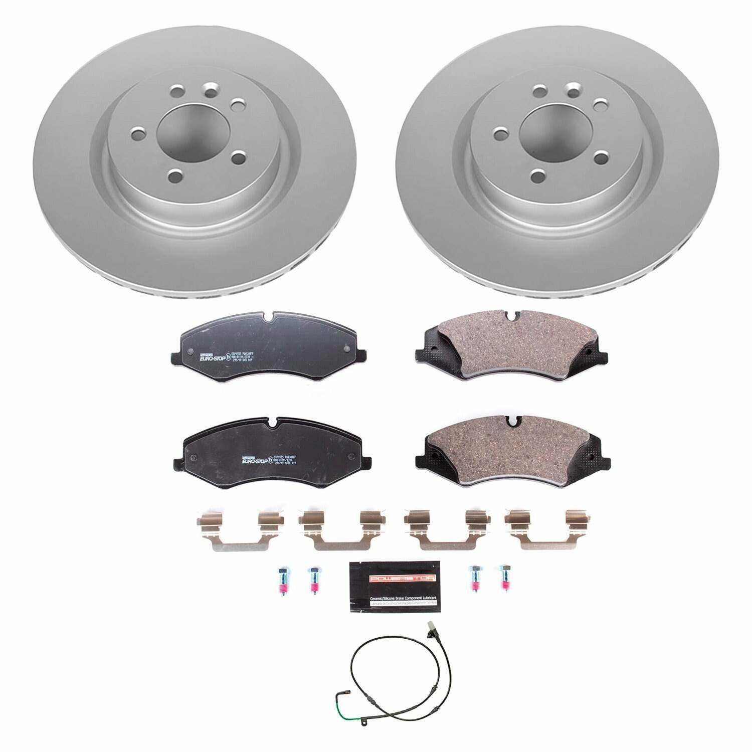 Power Stop 11-16 Land Rover LR4 Front Euro-Stop Brake Kit - ESK7683