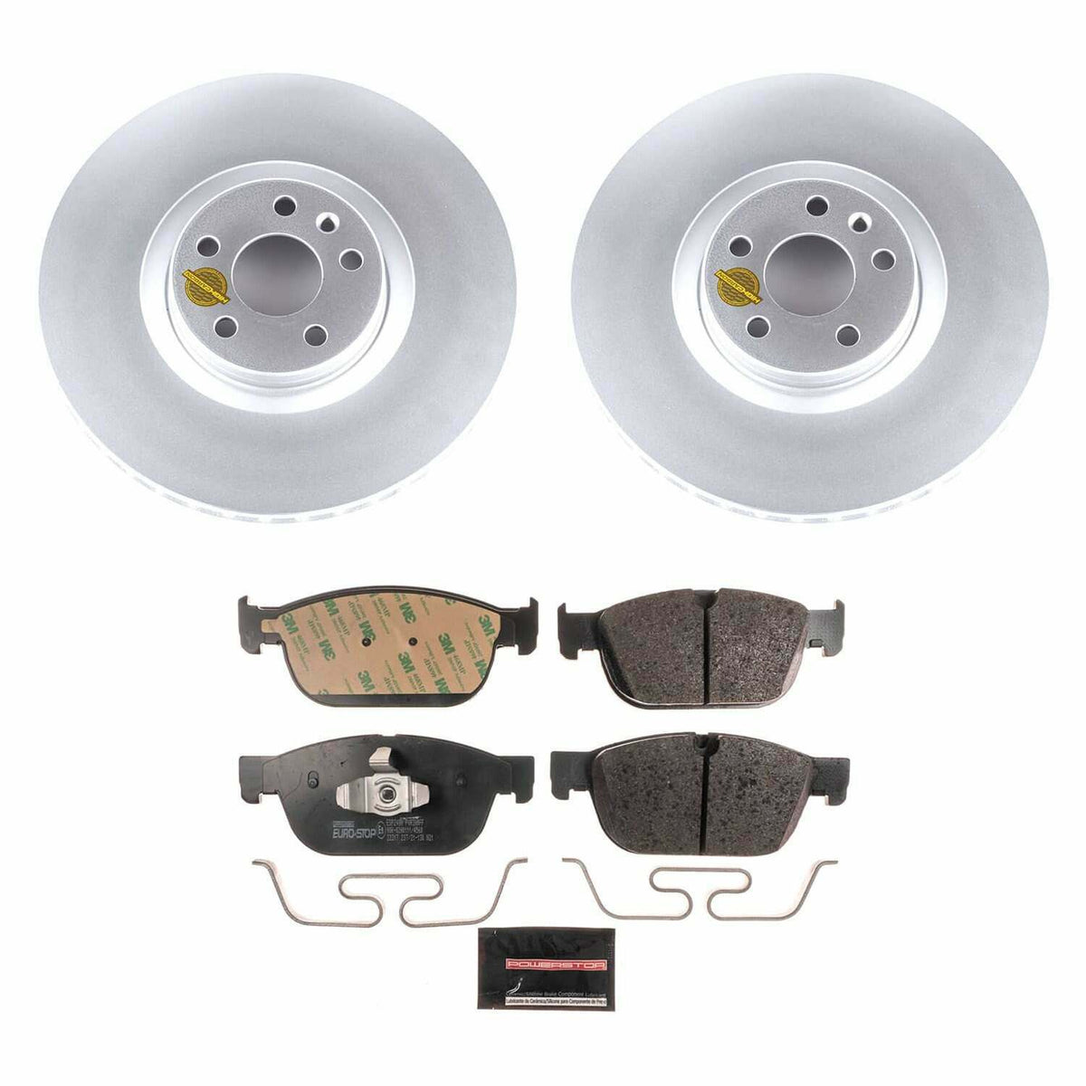 Power Stop 19-22 Volvo S60 Front Eurostop Brake Kit - ESK7703