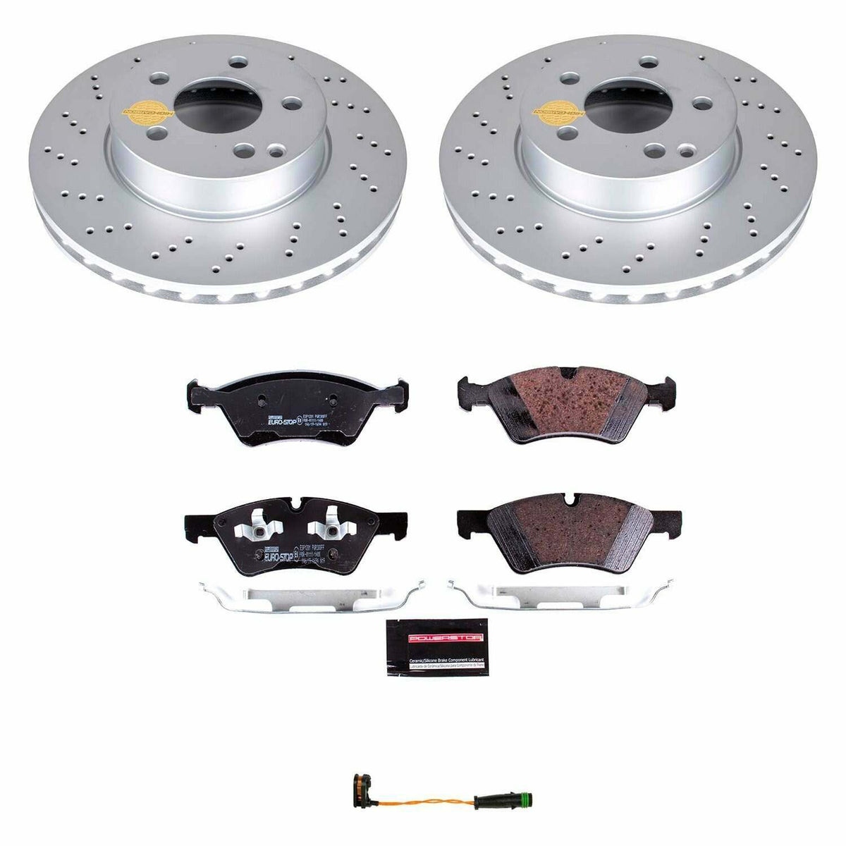 Power Stop 07-09 Mercedes-Benz E550 Front Euro-Stop Brake Kit - ESK7767