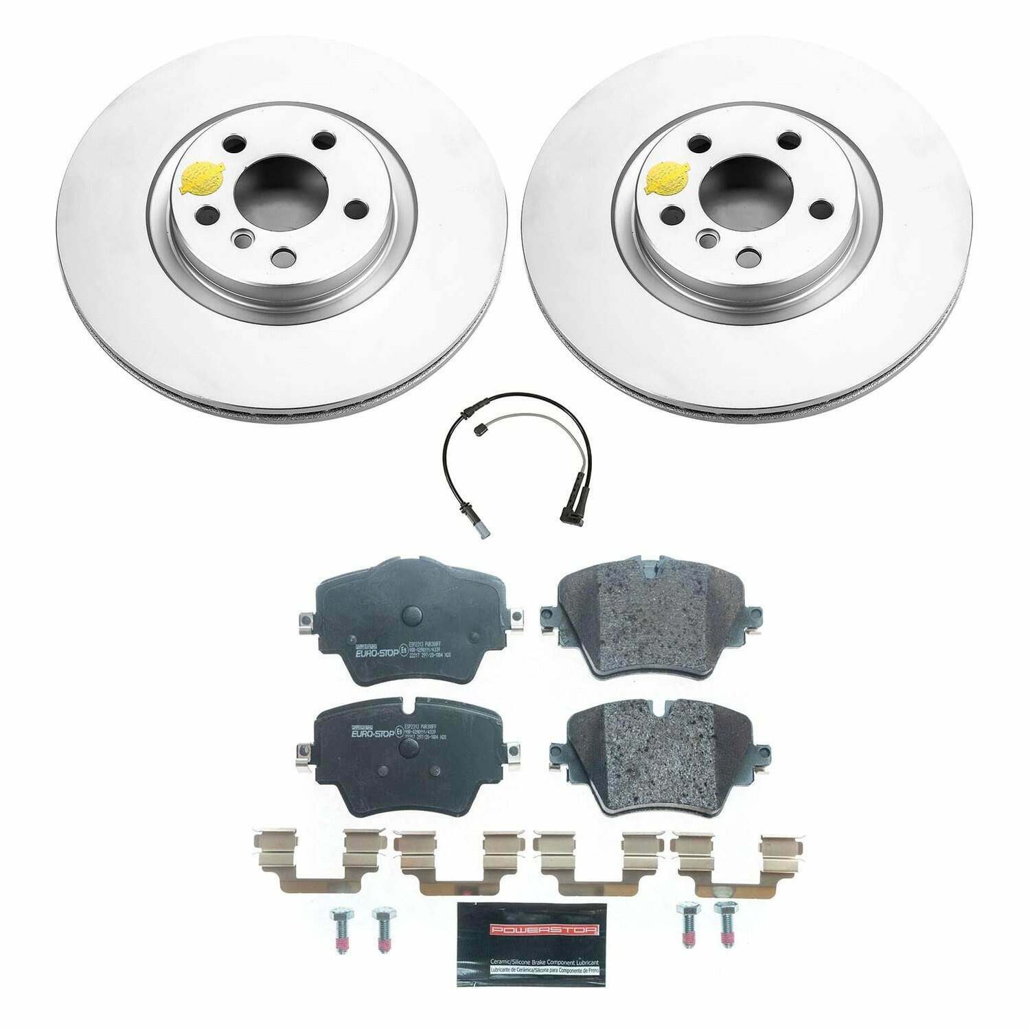 Power Stop 16-20 BMW X1 Front Euro-Stop Brake Kit - ESK7888