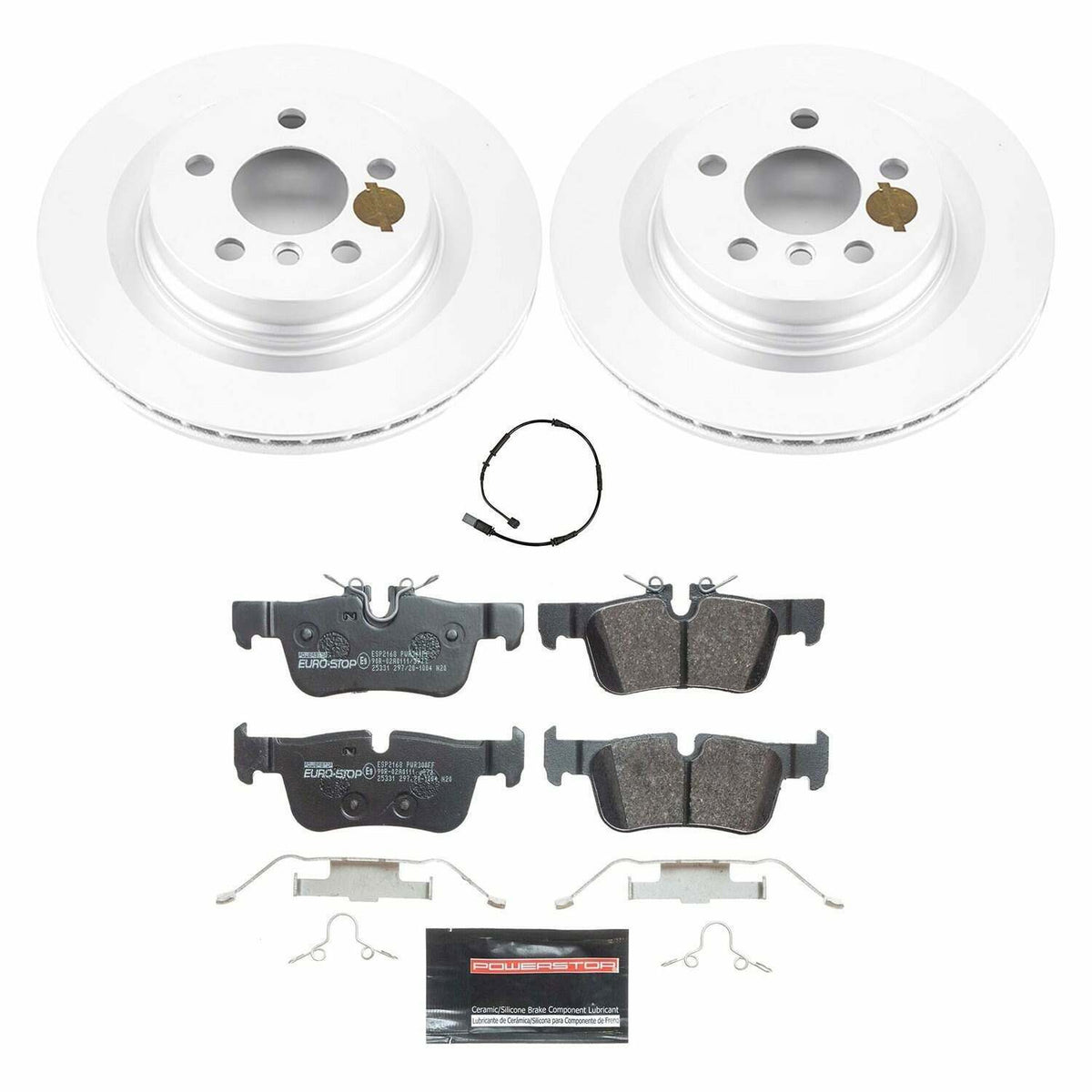 Power Stop 16-20 BMW X1 Rear Euro-Stop Brake Kit - ESK7899