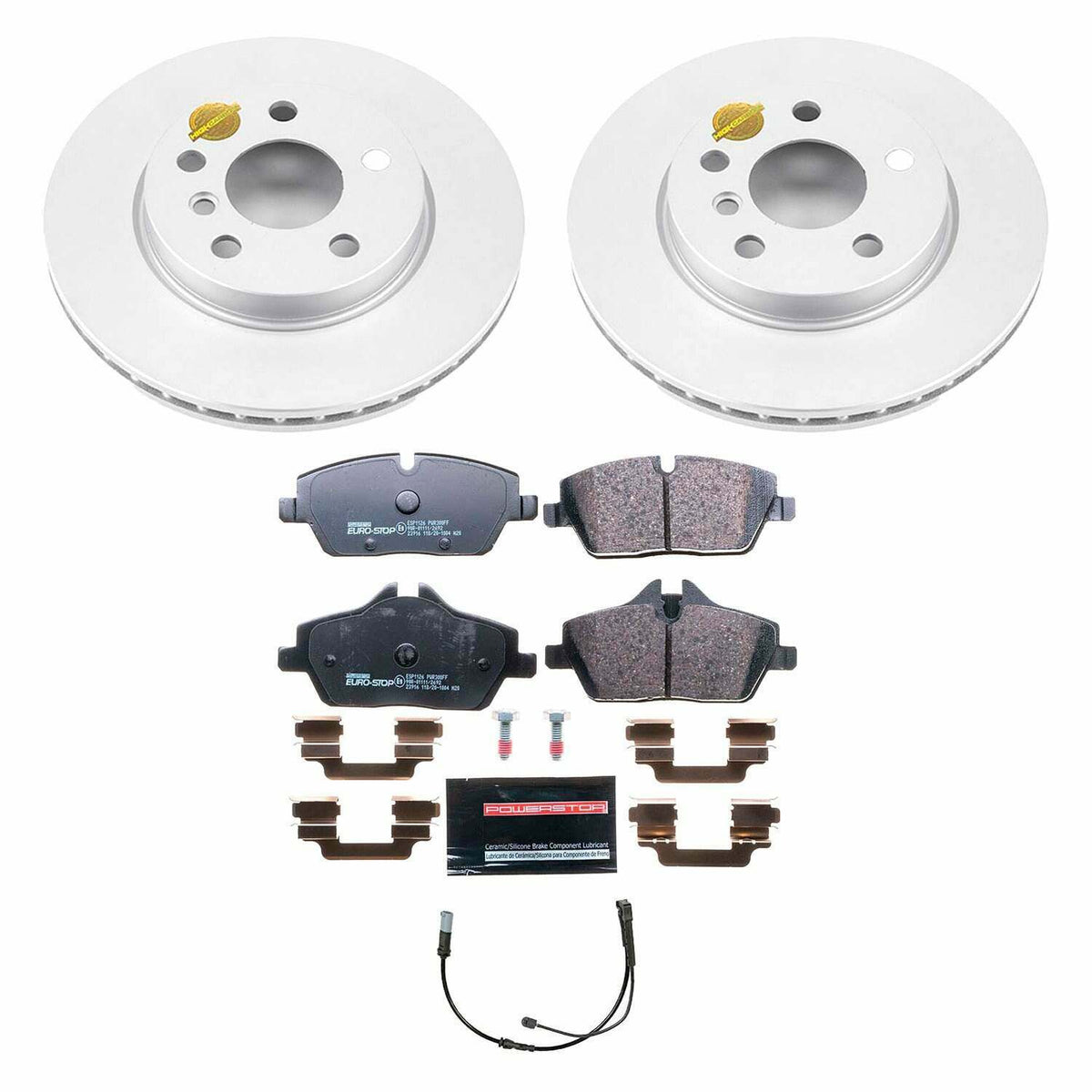 Power Stop 14-16 Mini Cooper Front Euro-Stop Brake Kit - ESK7977