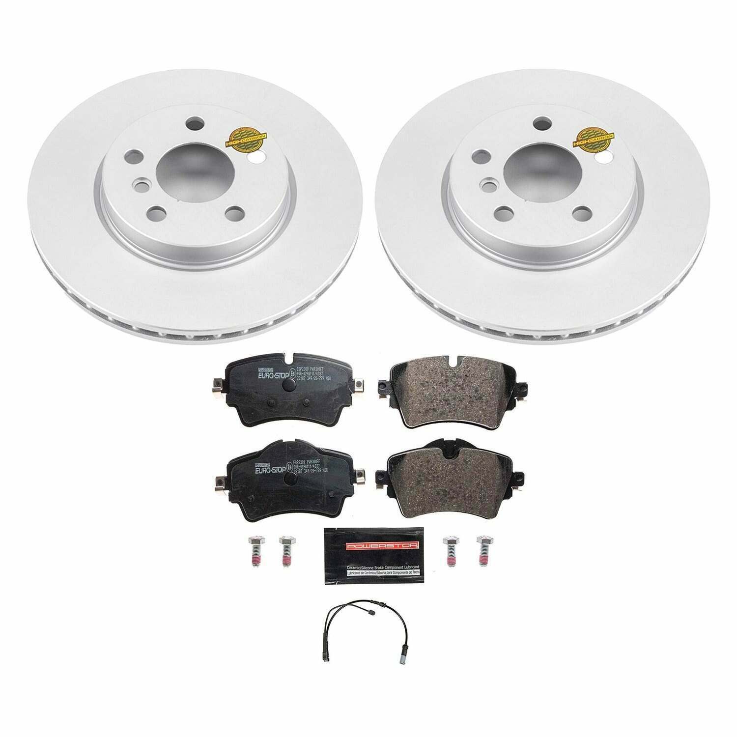 Power Stop 14-19 Mini Cooper Front Euro-Stop Brake Kit - ESK7980