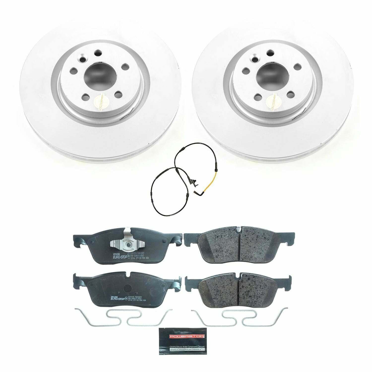 Power Stop 18-19 Jaguar E-Pace Front Euro-Stop Brake Kit - ESK8107