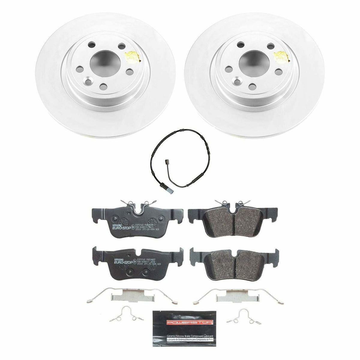 Power Stop 14-20 BMW i3 Rear Euro-Stop Brake Kit - ESK8110