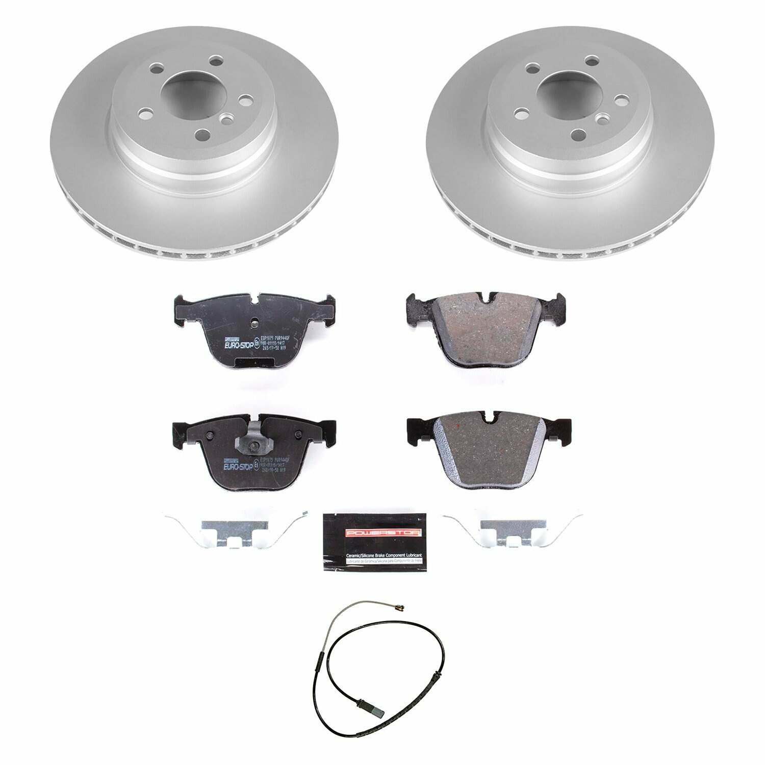 Power Stop 2019 BMW X6 Rear Euro-Stop Brake Kit - ESK8426