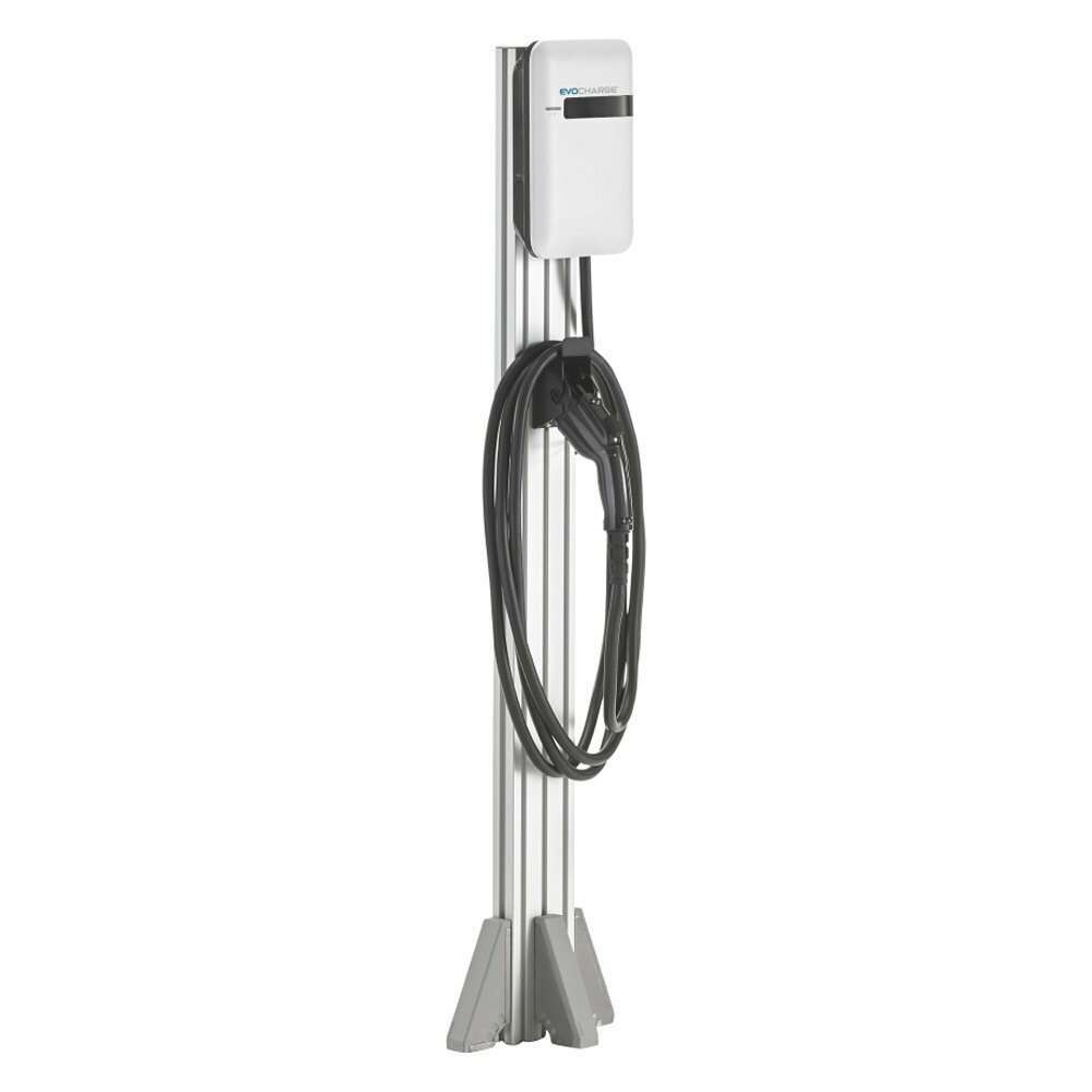 EvoCharge EVSE Single Port Wall 25ft Cable - EVC3AA0B2E1A1