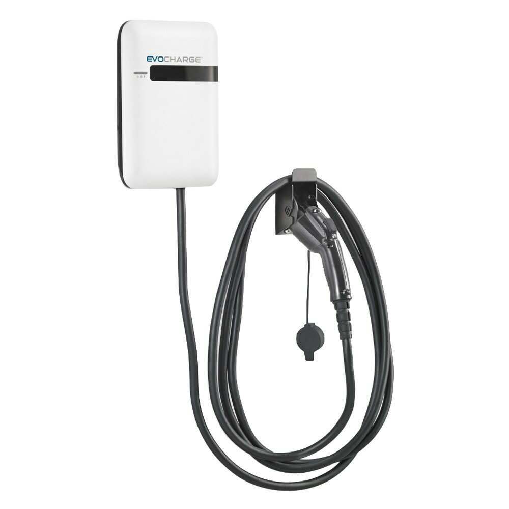 EvoCharge iEVSE Single Port Wall 18ft Cable - EVC3AB0A2E1A1