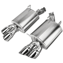 Corsa Performance 14317-4 Quad Tip Xtreme Axle Back Exhaust System with Polished Tips (2011-2014 5.0L Mustang GT / 2013-2014 5.8L Shelby GT500)