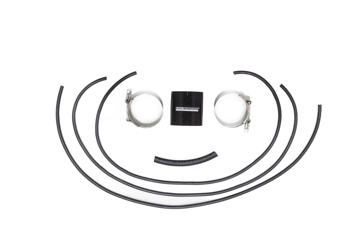 CP-E METHCharge Cold Side Aluminum Charge Pipe - Satin Black (2020-2024 Explorer ST) - FDMC00008B