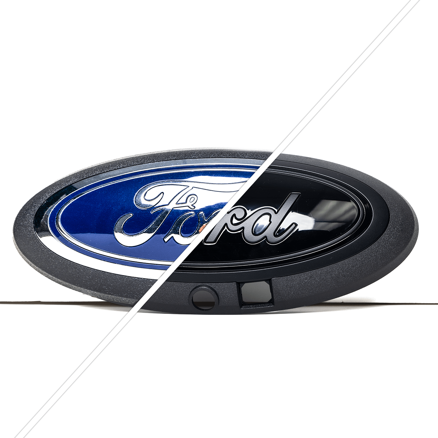 Painted Front & Rear "Ford" Oval Emblems (2021-2023 F-150)