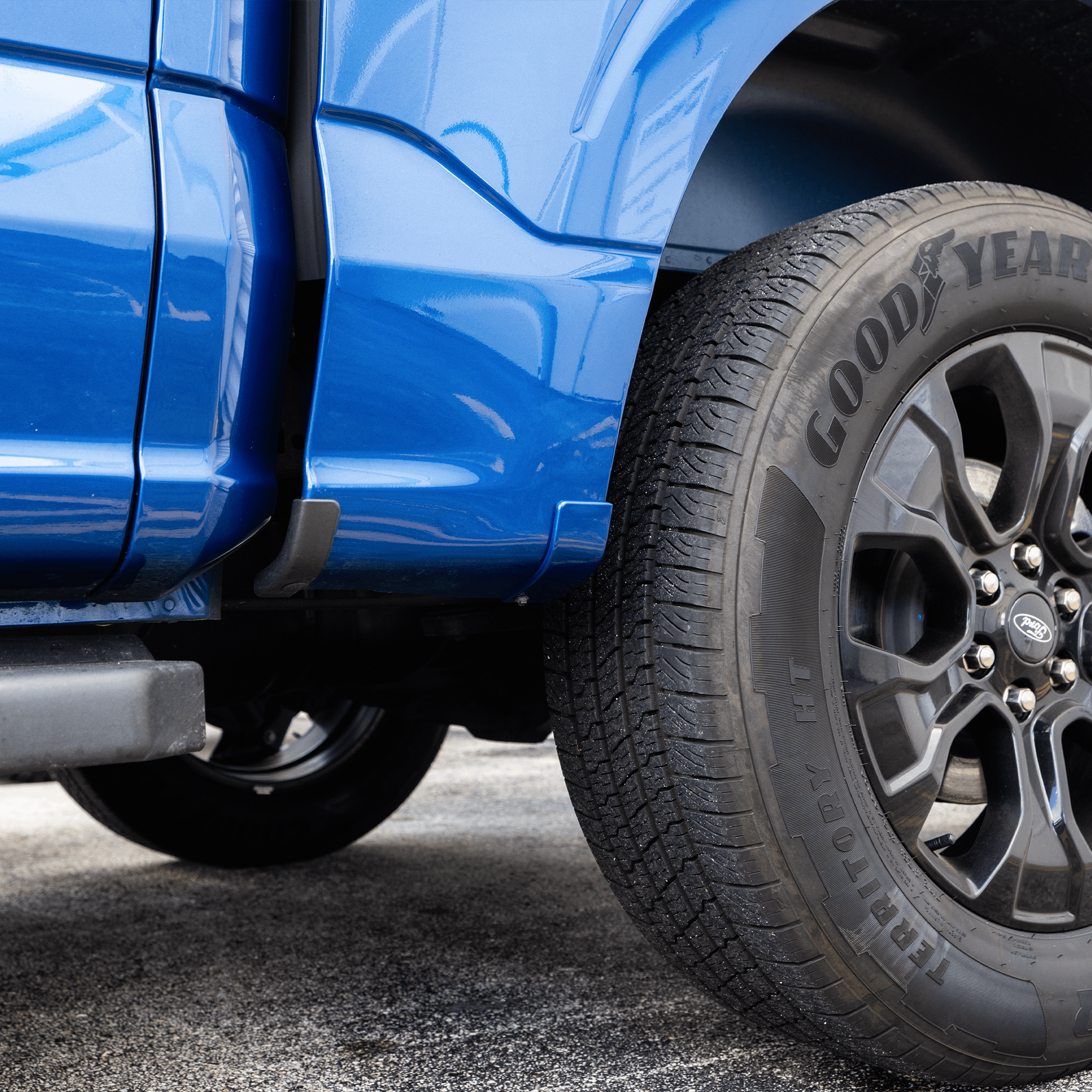 Lethal Painted Ford Performance Rocker Panel Aero Shield Delete Kit (2021-2026 F-150)
