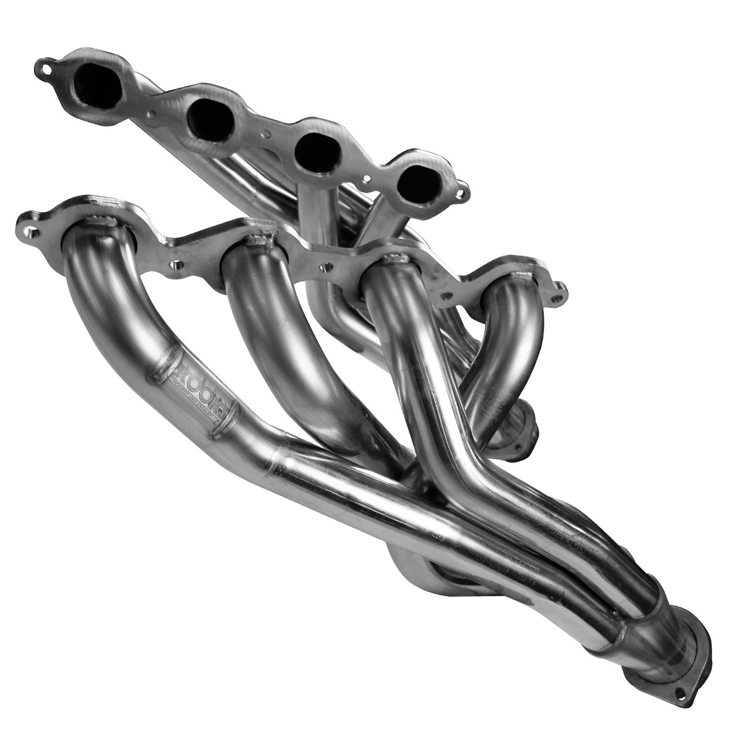 Kooks 2019+ GM 1500 Series Truck 6.2L. 1-7/8" Header and GREEN Connection Kit. - 2863H430