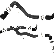 AFE BladeRunner 3 IN Aluminum Hot and Cold Charge Pipe Kit Black (Kia Stinger 18-22 V6-3.3L (tt)) - 46-20504-B
