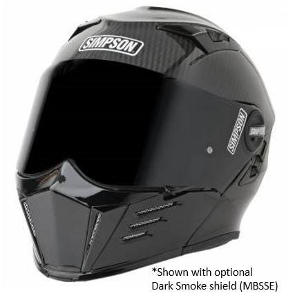 Simpson Racing Motorcycle Mod Bandit Helmet - Carbon Fiber - M59XXC
