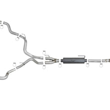 AFE MACH Force-Xp Cat-Back Exhaust System w/ Dual Hi-Tuck Tip (2017-2020 F-150, F-150) - 49-33095