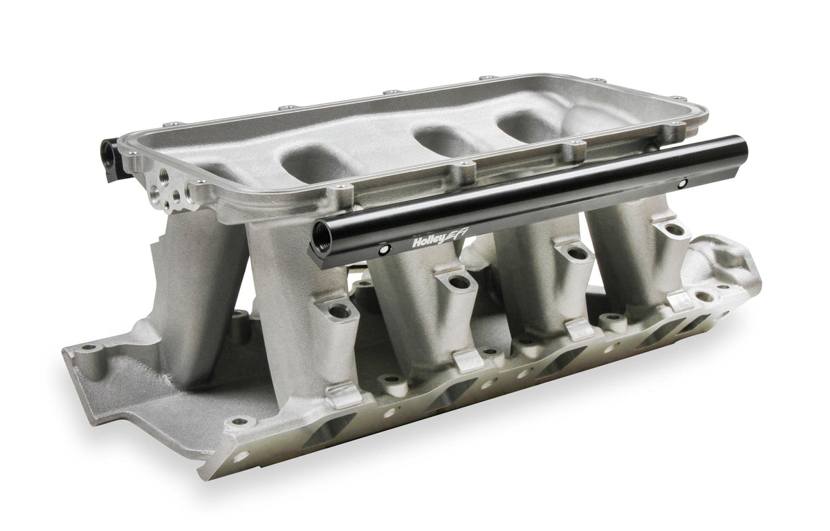 Holley 8.2" SBF Ford Hi-Ram Carbureted Manifold Base.  - 300-275