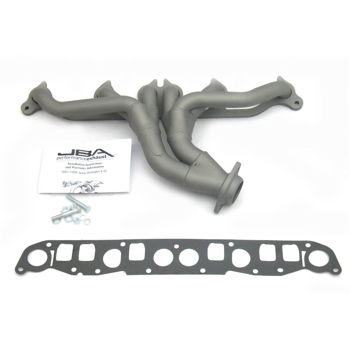 JBA 91-99 Jeep Wrangler/Cherokee 4.0L Ti Cer (1991-1999 Wrangler) - 1526SJT
