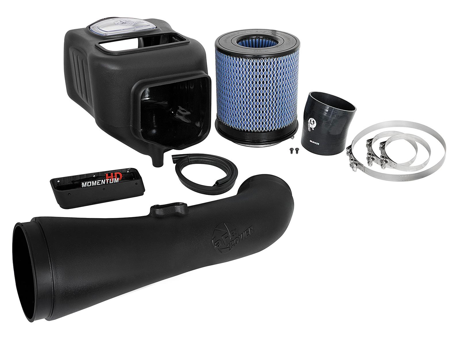 AFE Momentum HD Cold Air Intake System w/ Pro 10R Media (2017-2019 Silverado 2500 HD, Silverado 3500 HD, Sierra 2500 HD, Sierra 3500 HD) - 50-74008