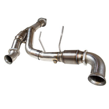 Kooks 3" SS GREEN Catted Y-Pipe. 2015-2020 F150 5.0L 4V. Connects to OEM. - 13613301