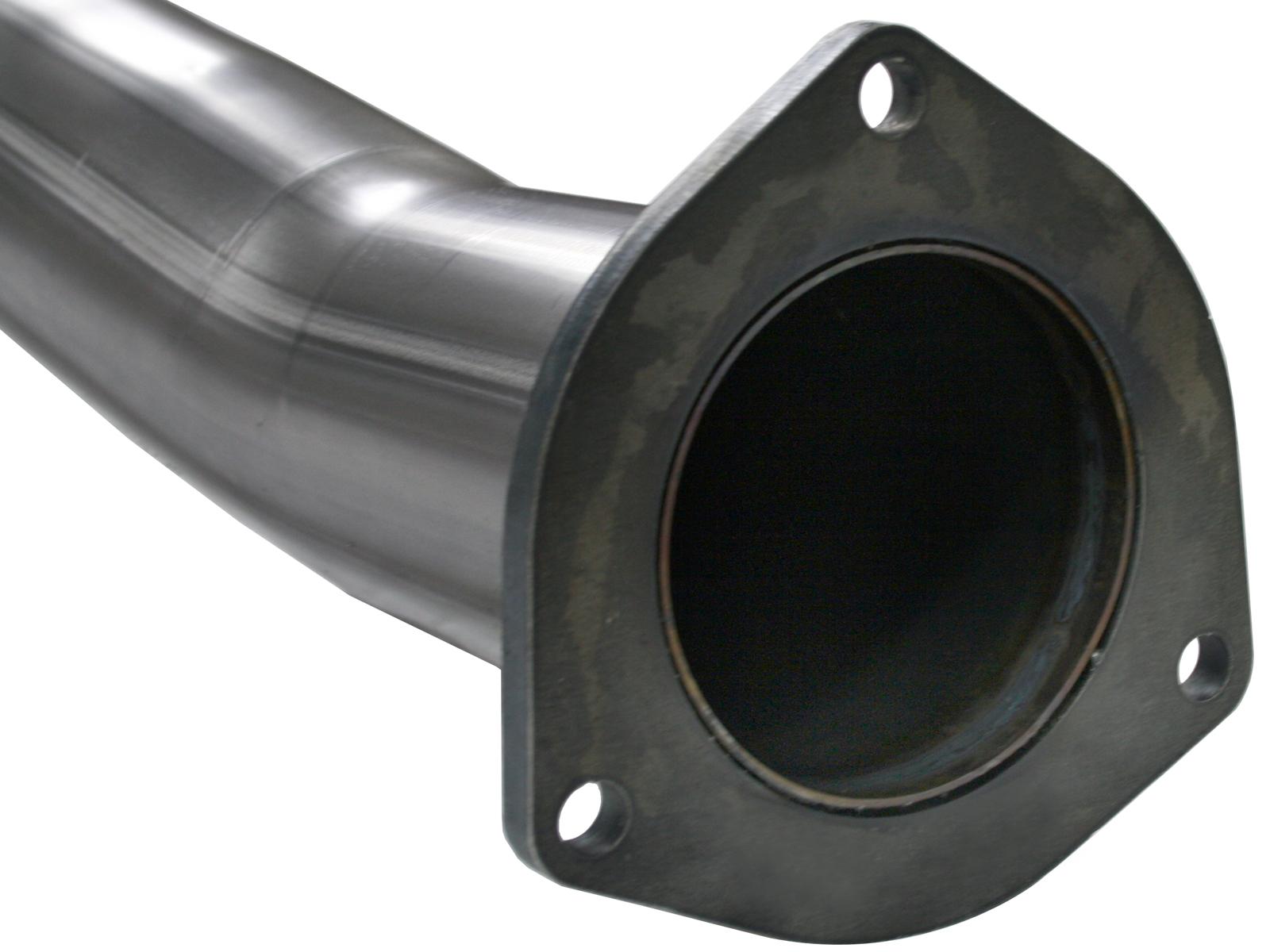 AFE Large Bore-HD 4 IN 409 Stainless Steel DPF-Back Exhaust System (2007-2010 Silverado 2500 HD, Silverado 3500 HD, Sierra 2500 HD, Sierra 3500 HD) - 49-44004