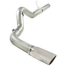 AFE Large Bore-HD 5 IN 409 Stainless Steel DPF-Back Exhaust System w/Polished Tip (2007-2012 2500, 3500, Ram 2500, Ram 3500) - 49-42016-P