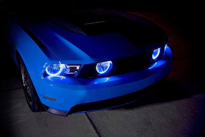 Oracle 10-14 Ford Mustang LED Headlight Halo Kit - Red