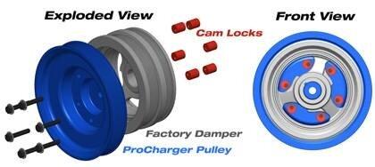 Procharger 1GY202-SCI 2016-2022 Camaro SS LT1 HO Intercooled Tuner Kit P-1SC-1
