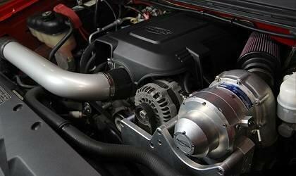 Procharger 2007-2013 GM Truck / SUV 1500 / 2500 (4.8L, 5.3L, 6.0L, 6.2L) High Output Intercooled System with i-1 Programmable Head Unit