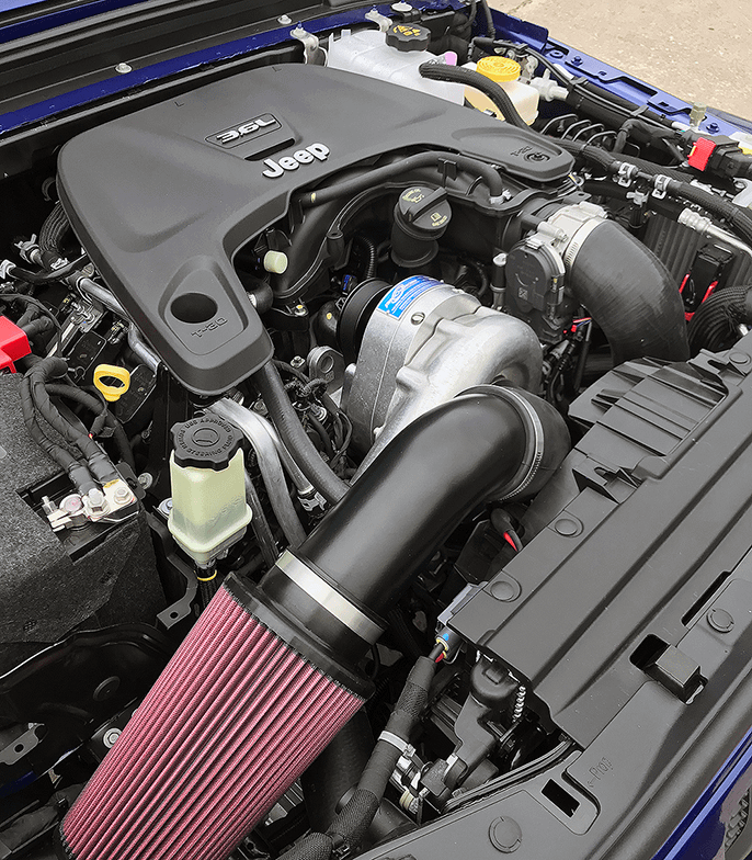 Procharger 1JL214-SCI 2018+ Jeep Wrangler JL High Output Intercooler System with P-1SC-1 (50 State Legal)