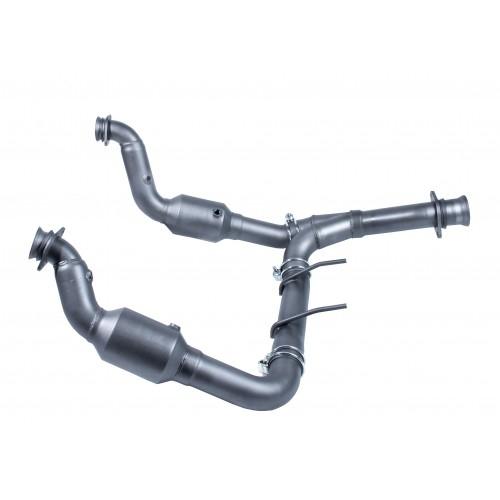 SPD DP35F1114-HFC 3" Catted Downpipe (2011-2014 Ford F150 3.5L Ecoboost)
