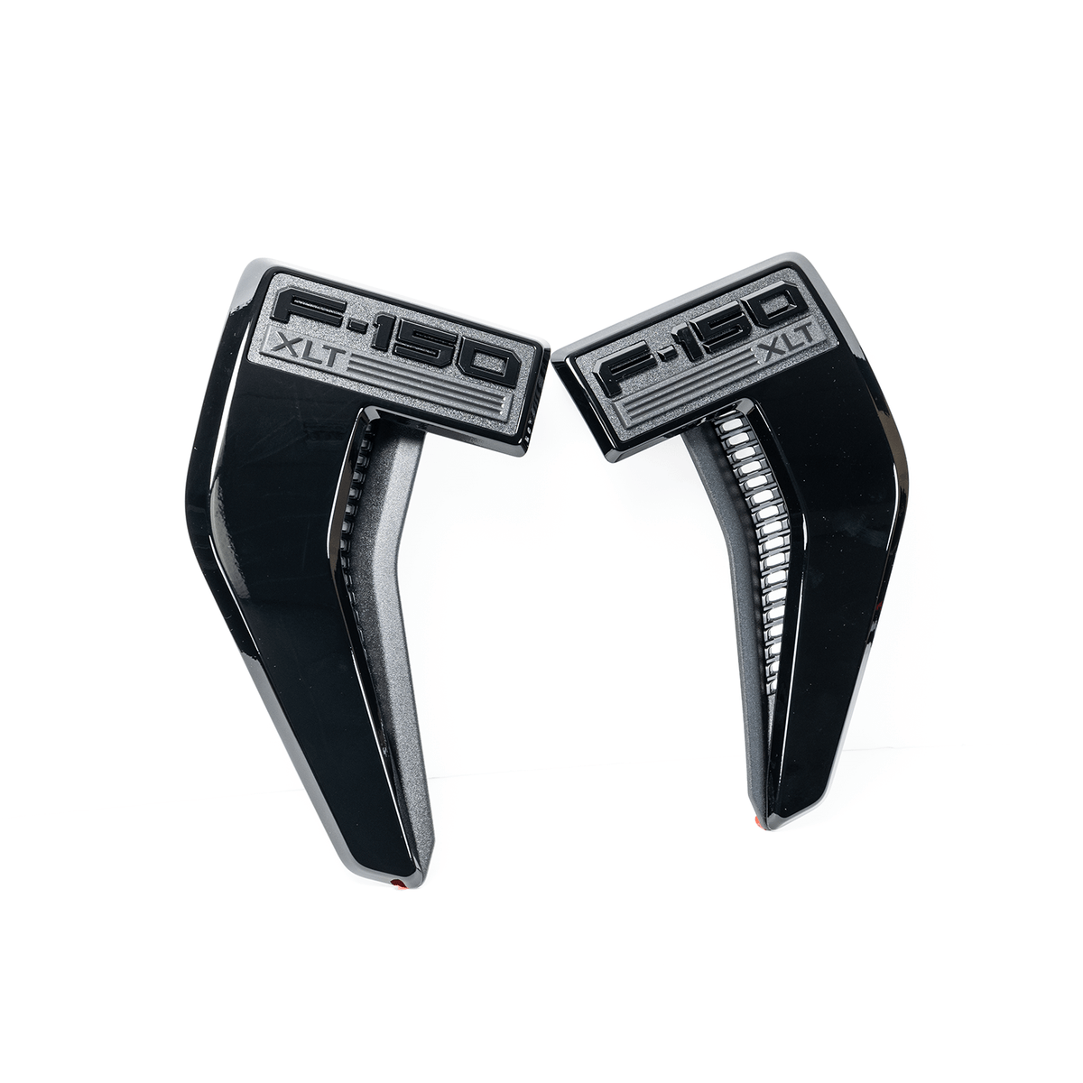 Ford Black Appearance Package XLT Side Fender Emblem Kit (2021+ F-150)