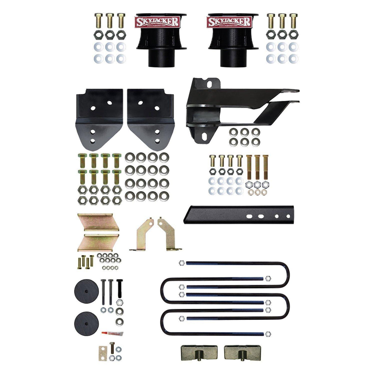 Skyjacker 4 In. Component Box With Front Coil Spring Spacers. - F1740S