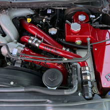 Wehrli 17-25 6.7L Power Stroke Upper Coolant Pipe Kit - WCFab Red
