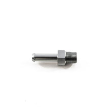 DeatschWerks 1/8 Inch NPT Male Thread to 1/4 Inch Single Hose Barb Adapter, Anodized DW Titanium - 6-02-0915