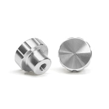 WeatherTech Colored Billet Knobs-Silver