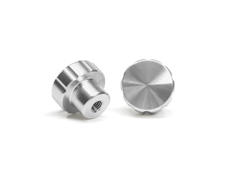 WeatherTech Colored Billet Knobs-Silver