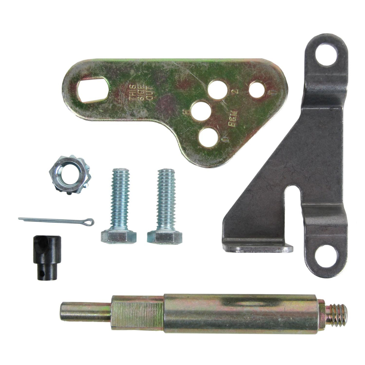 B&M B&amp;M Cable Bracket &amp; Shift Lever Kit - GM. - 70497