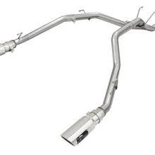 AFE Large Bore-HD Stainless Steel DPF-Back Exhaust System w/ Polished Tip (2014-2019 1500, 1500 Classic) - 49-42041-P